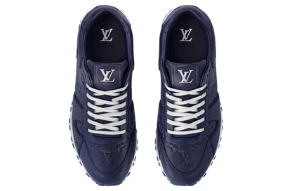 Men's Louis Vuitton Run Away Blue Sneakers