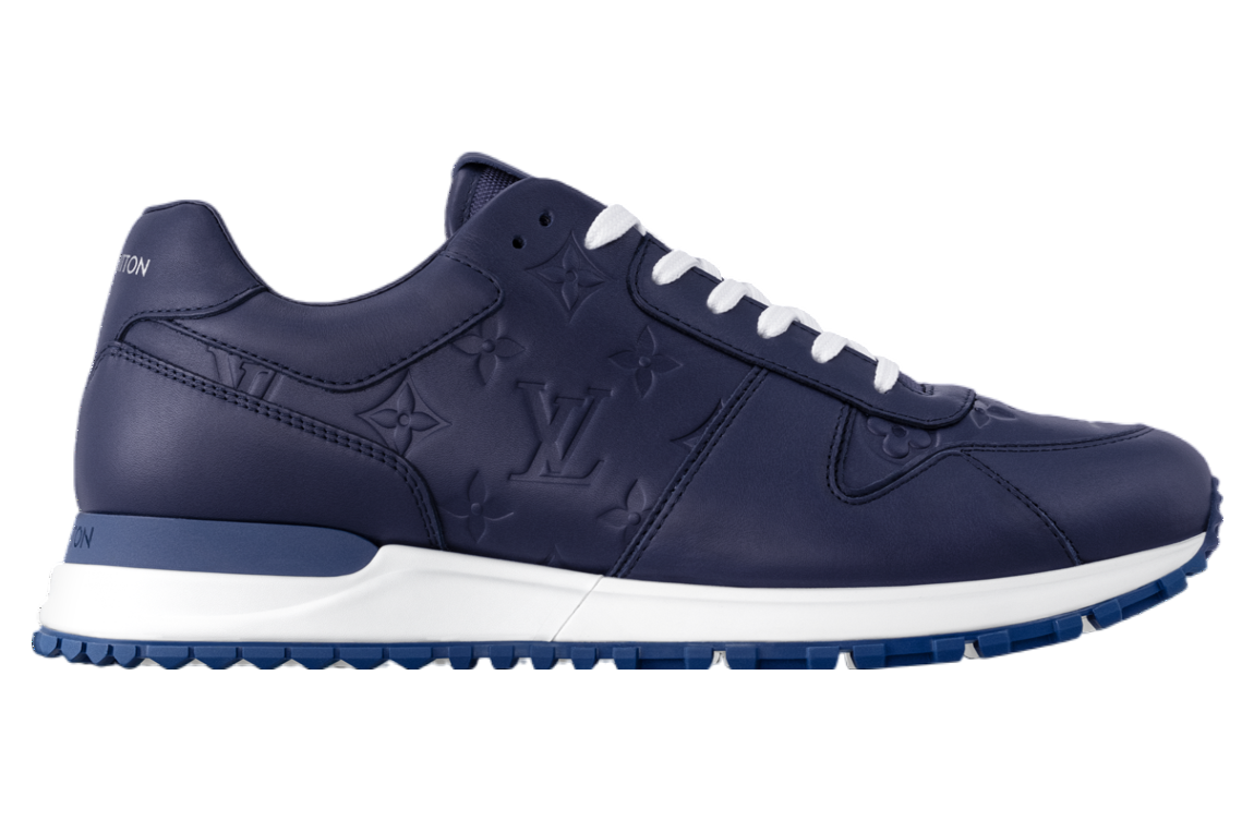 Men's Louis Vuitton Run Away Blue Sneakers