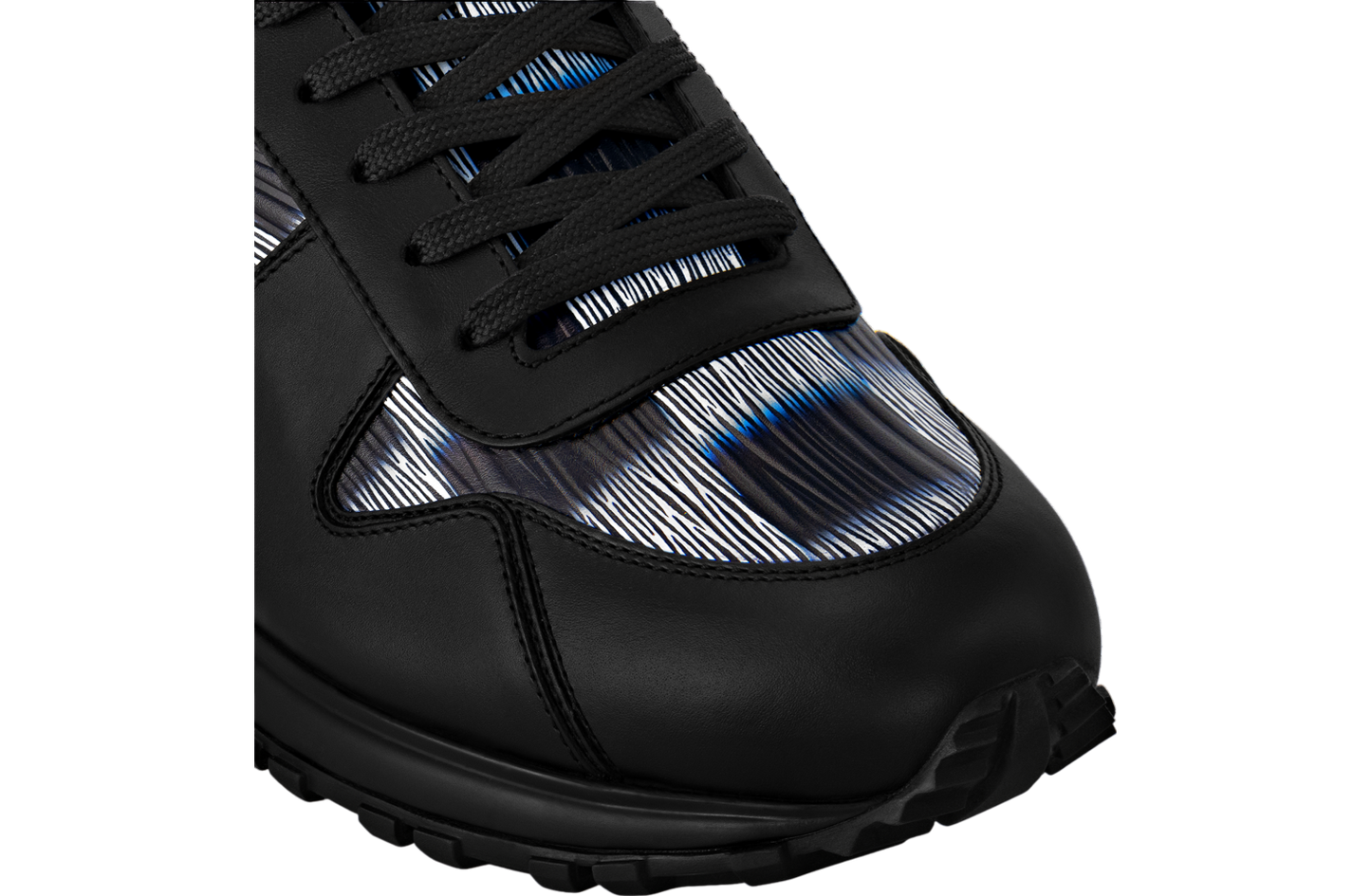 Men's Louis Vuitton Run Away Damier Black Sneakers