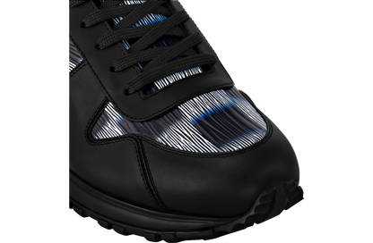 Men's Louis Vuitton Run Away Damier Black Sneakers