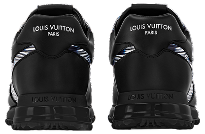 Men's Louis Vuitton Run Away Damier Black Sneakers
