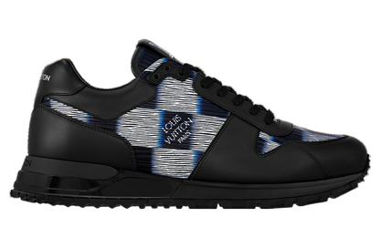 Men's Louis Vuitton Run Away Damier Black Sneakers