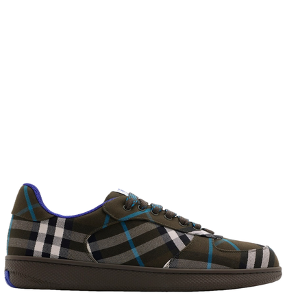 Men’s Burberry Check Terrace Noir Snug Sneakers