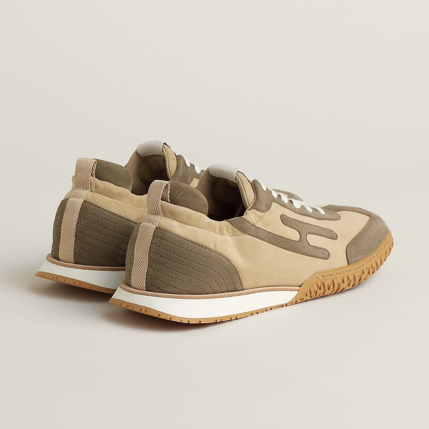 Men's Hermes Jet 'Beige Lin' Sneakers