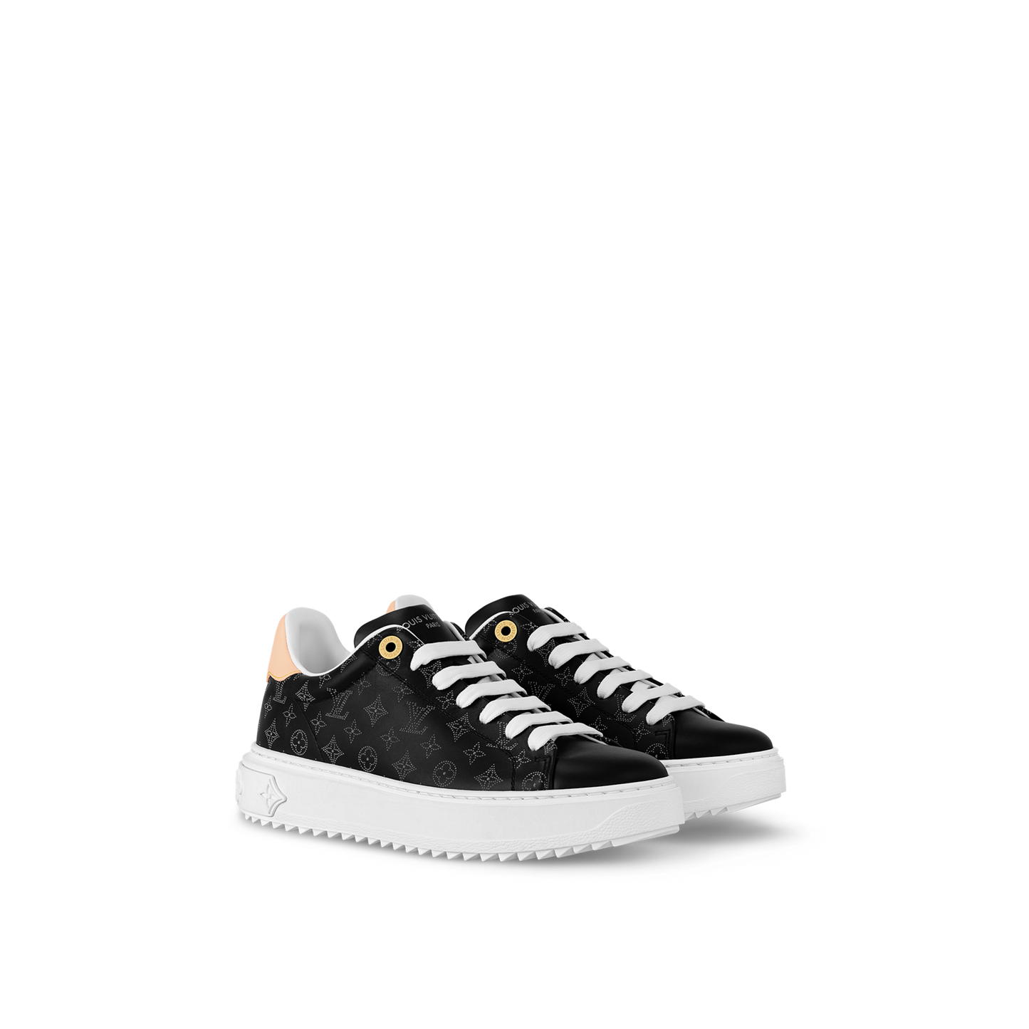 Men's Louis VuittonTime Out Black Sneakers