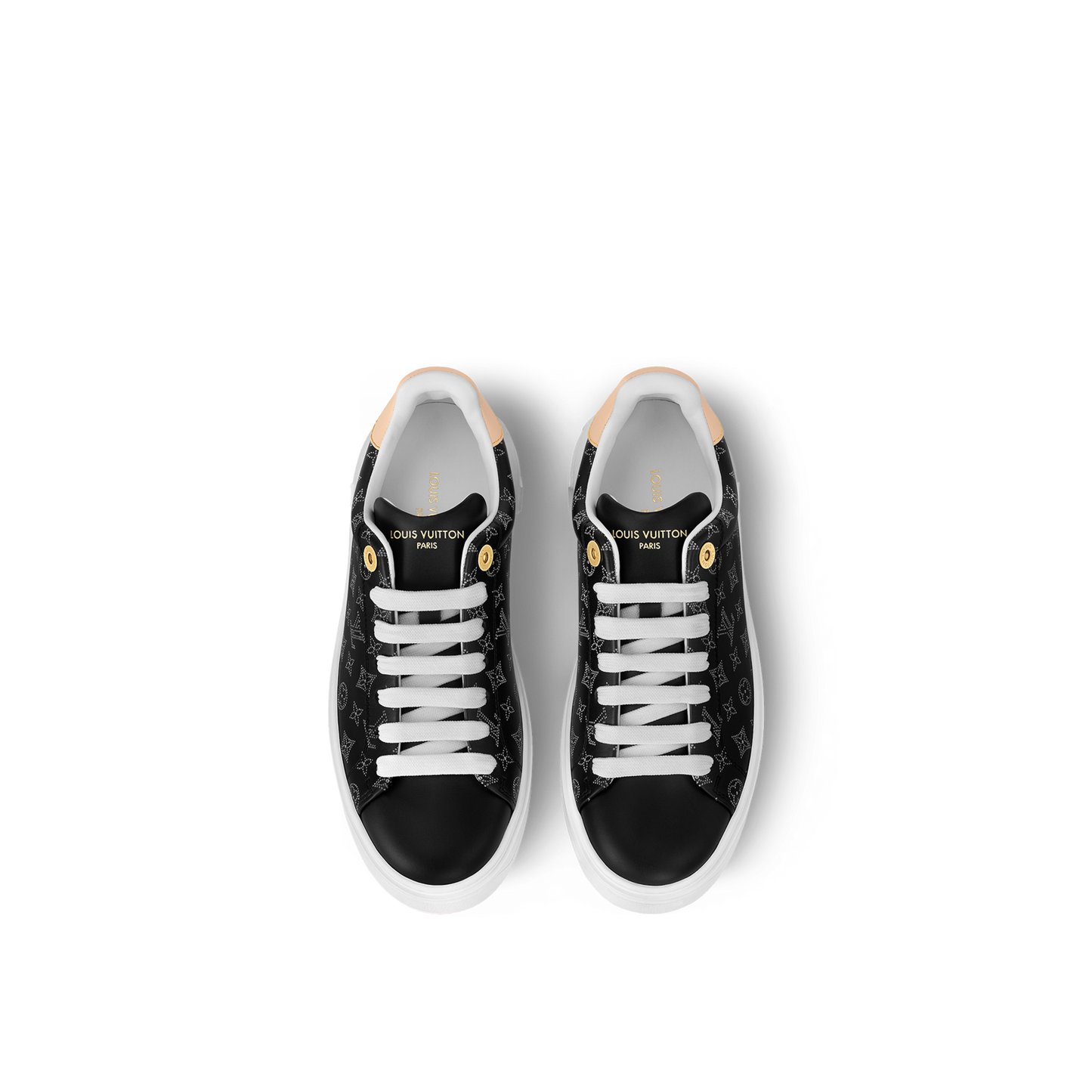 Men's Louis VuittonTime Out Black Sneakers
