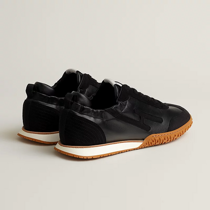 Men's Hermes Jet Black Sneakers