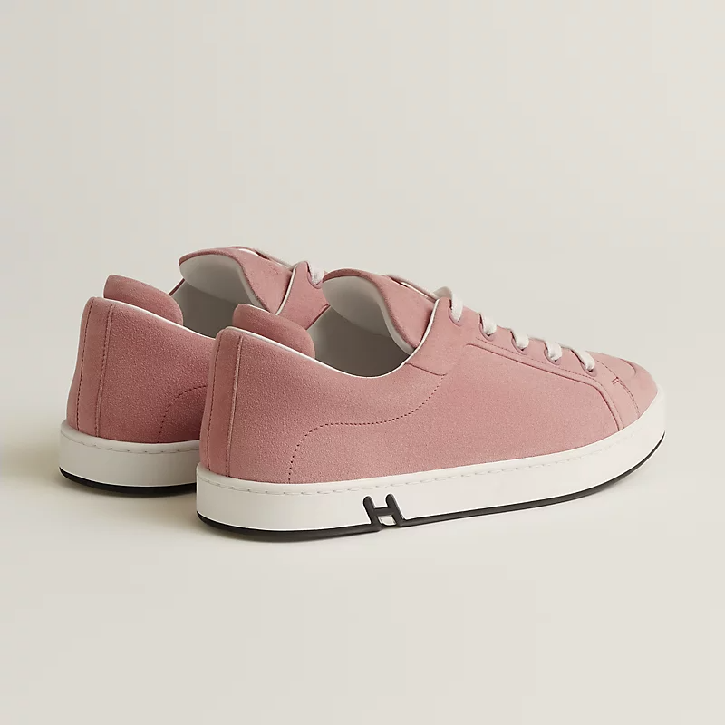 Men's Hermes Rose Aquarelle Sneakers
