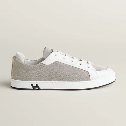 Men's Hermes Plum White Sneakers