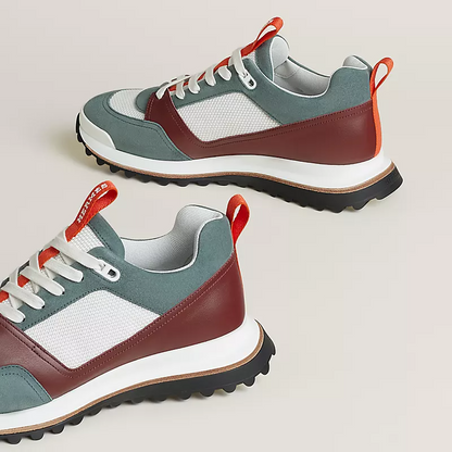 Men's Hermès Bouncing Multicolored Black Sneakers