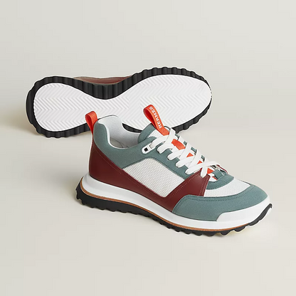Men's Hermès Bouncing Multicolored Black Sneakers