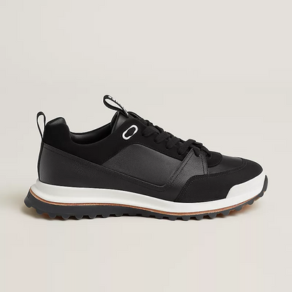 Men's Hermès Bouncing Black Sneakers