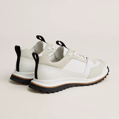 Men's Hermès Bouncing White Sneakers