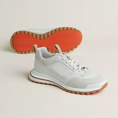 Men's Hermès Bouncing White Sneakers