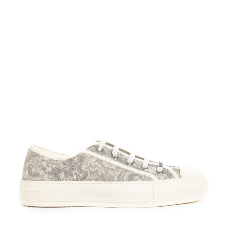 Men's Dior Walk’n’Dior Platform Reverse Rue Print Sneakers