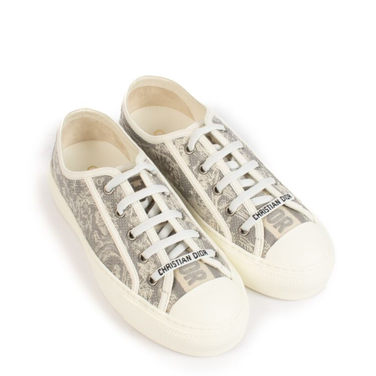 Men's Dior Walk’n’Dior Platform Reverse Rue Print Sneakers