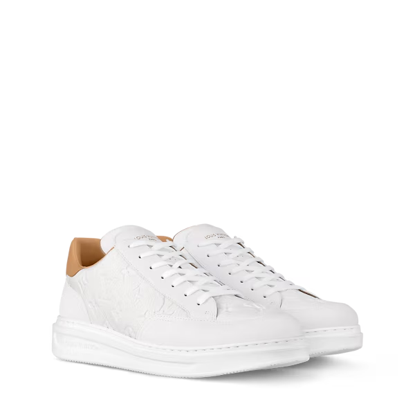 Men's Louis Vuitton Beverly Hills Trainer White Sneakers