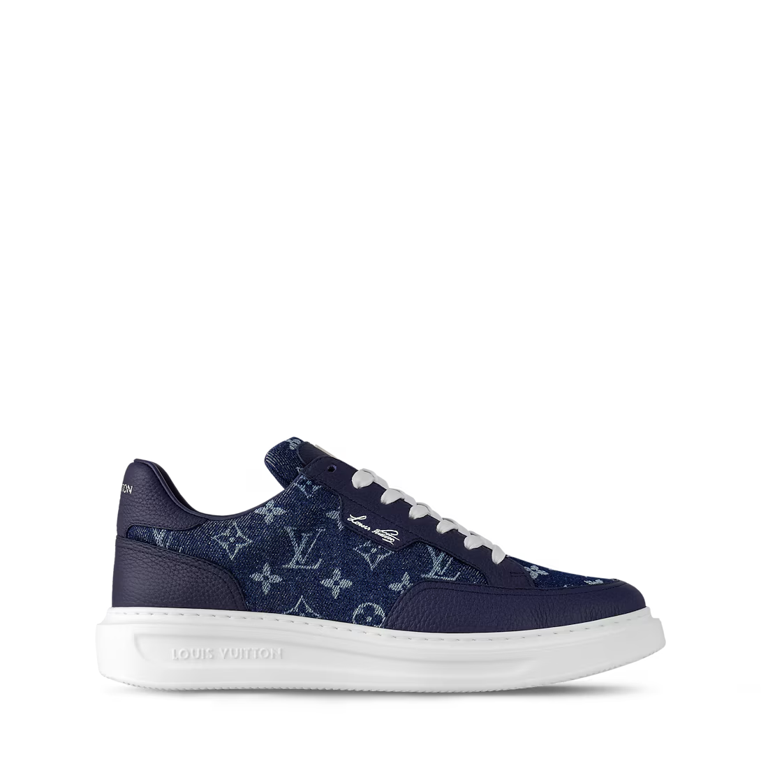 Men's Louis Vuitton Beverly Hills Blue Sneakers