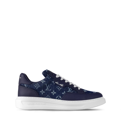 Men's Louis Vuitton Beverly Hills Blue Sneakers