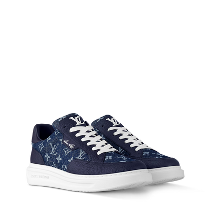 Men's Louis Vuitton Beverly Hills Blue Sneakers