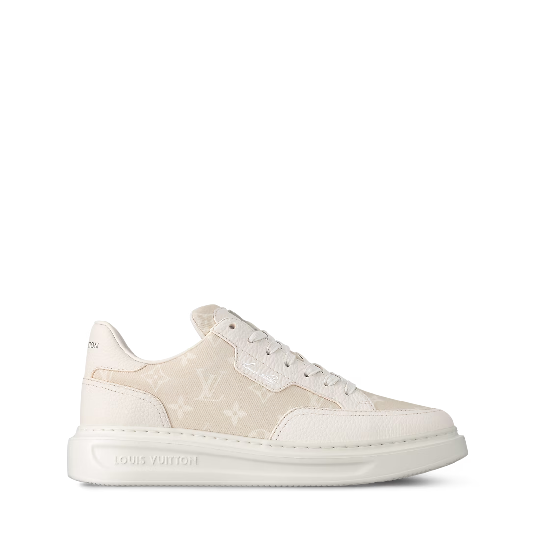 Men's Louis Vuitton Beverly Hills Beige Sneakers