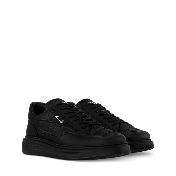 Men's Louis Vuitton Beverly Hills Trainer Black Sneakers