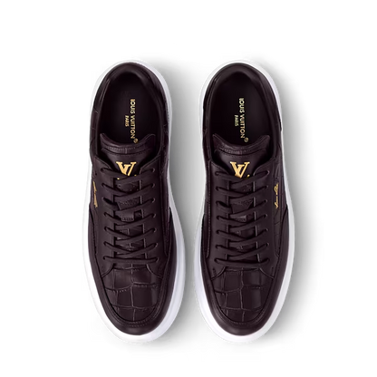 Men's Louis Vuitton Beverly Hills Trainer Moka Sneakers