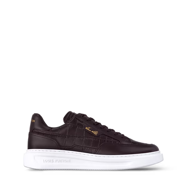 Men's Louis Vuitton Beverly Hills Trainer Moka Sneakers