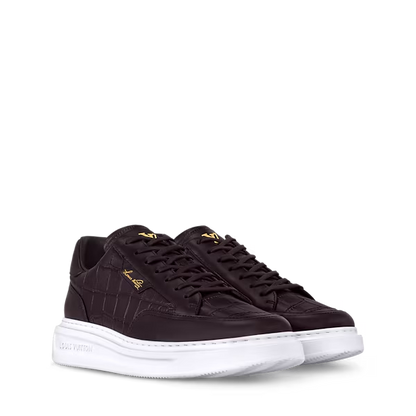 Men's Louis Vuitton Beverly Hills Trainer Moka Sneakers