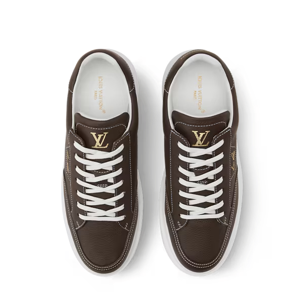 Men's Louis Vuitton Beverly Hills Maroon Sneaker