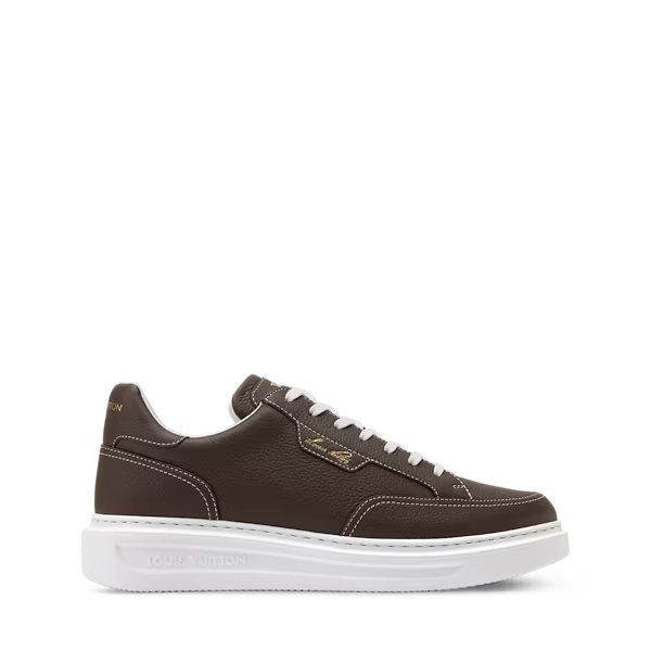 Men's Louis Vuitton Beverly Hills Maroon Sneaker