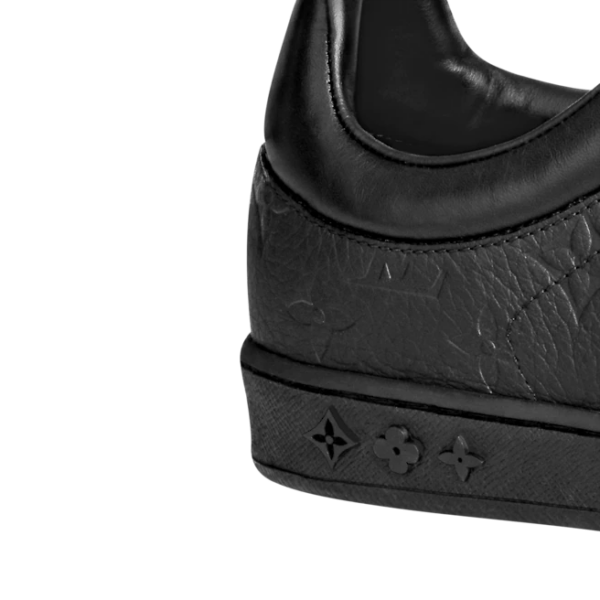 Men's Louis Vuitton Luxembourg Trainer Black Sneakers