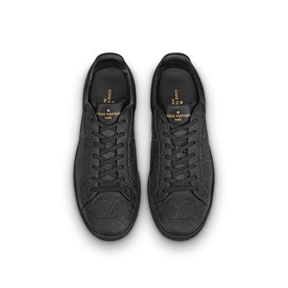Men's Louis Vuitton Luxembourg Trainer Black Sneakers