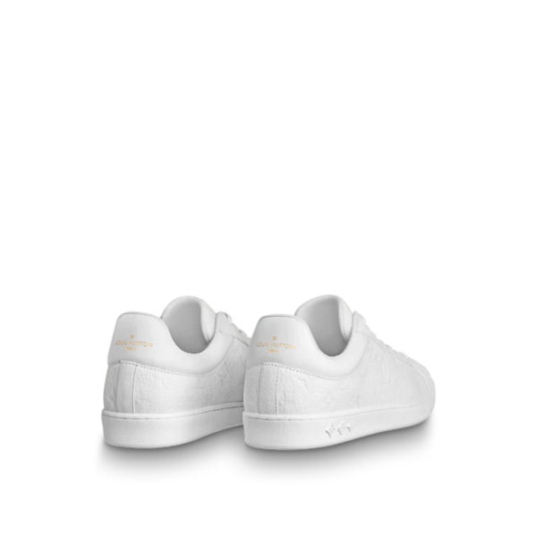 Men's Louis Vuitton Luxembourg Trainer White Sneakers