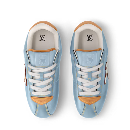 Men's Louis Vuitton BUTTERSOFT Blue Sneakers