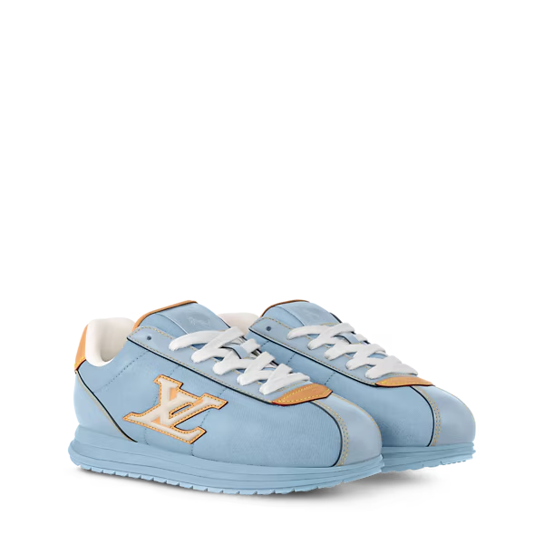 Men's Louis Vuitton BUTTERSOFT Blue Sneakers