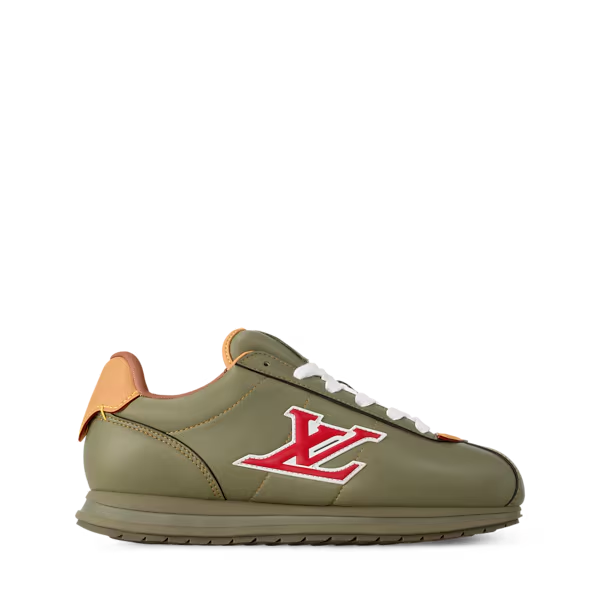 Men's Louis Vuitton BUTTERSOFT Khaki Sneakers