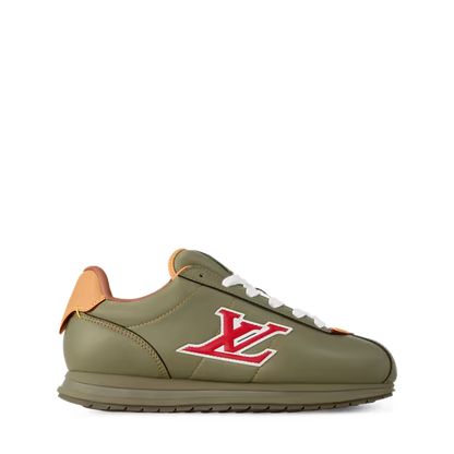 Men's Louis Vuitton BUTTERSOFT Khaki Sneakers