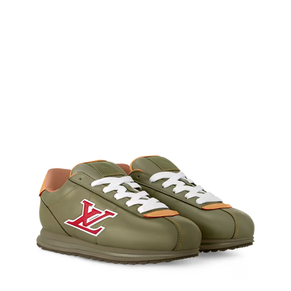 Men's Louis Vuitton BUTTERSOFT Khaki Sneakers