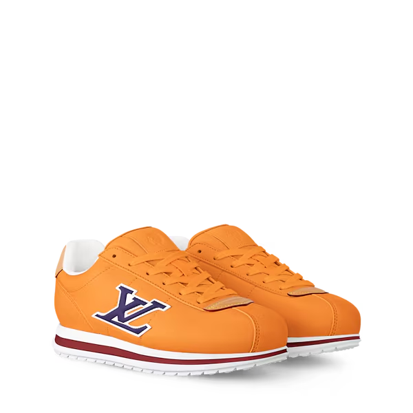 Men's Louis Vuitton BUTTERSOFT Orange Sneakers