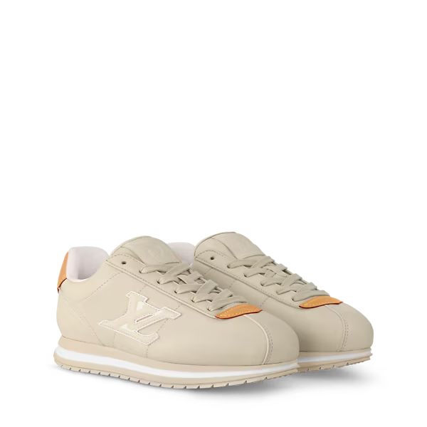 Men's Louis Vuitton BUTTERSOFT Beige Sneakers
