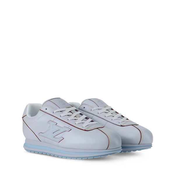 Men's Louis Vuitton BUTTERSOFT Gray Sneakers