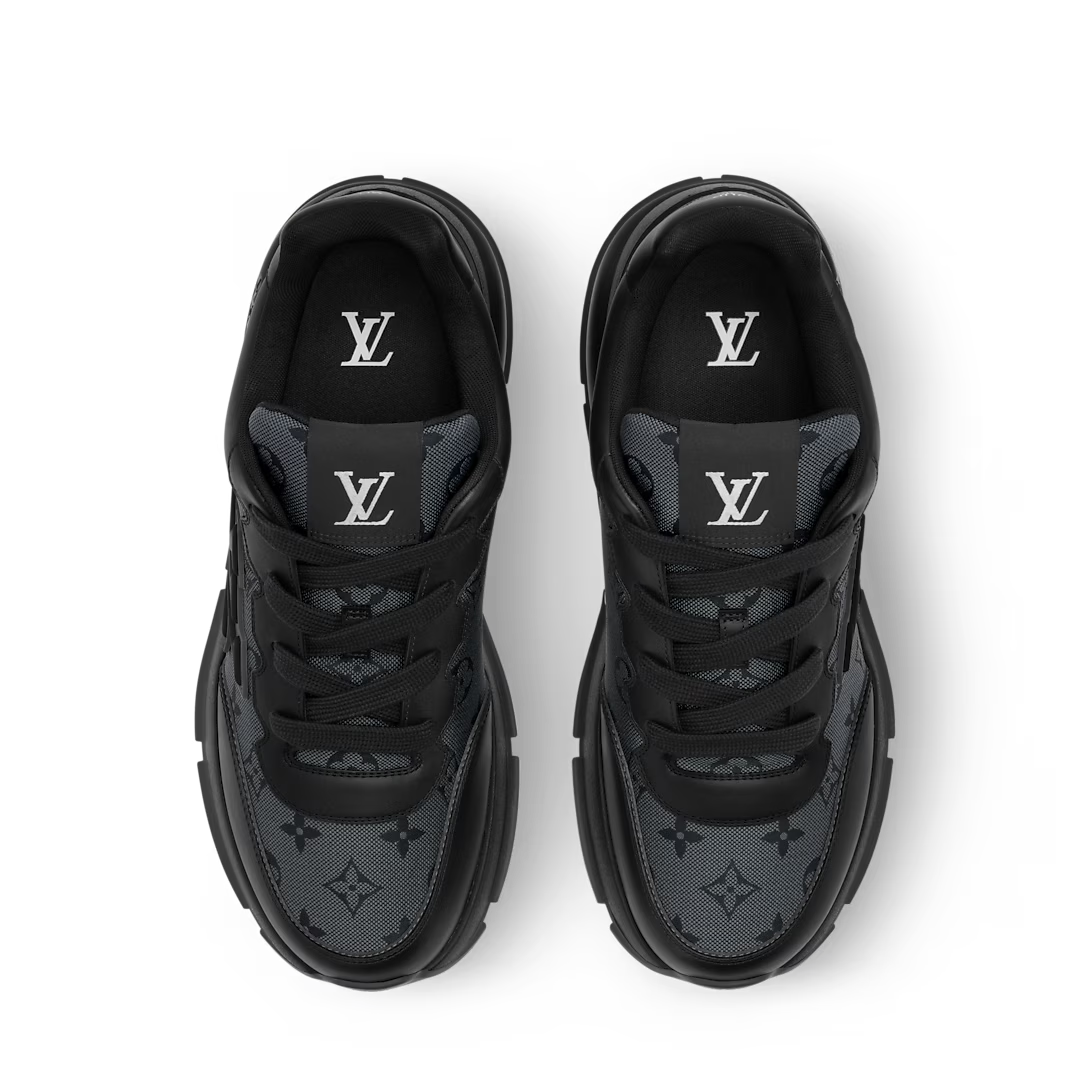 Men's Louis Vuitton Beverly Hills Black Sneakers