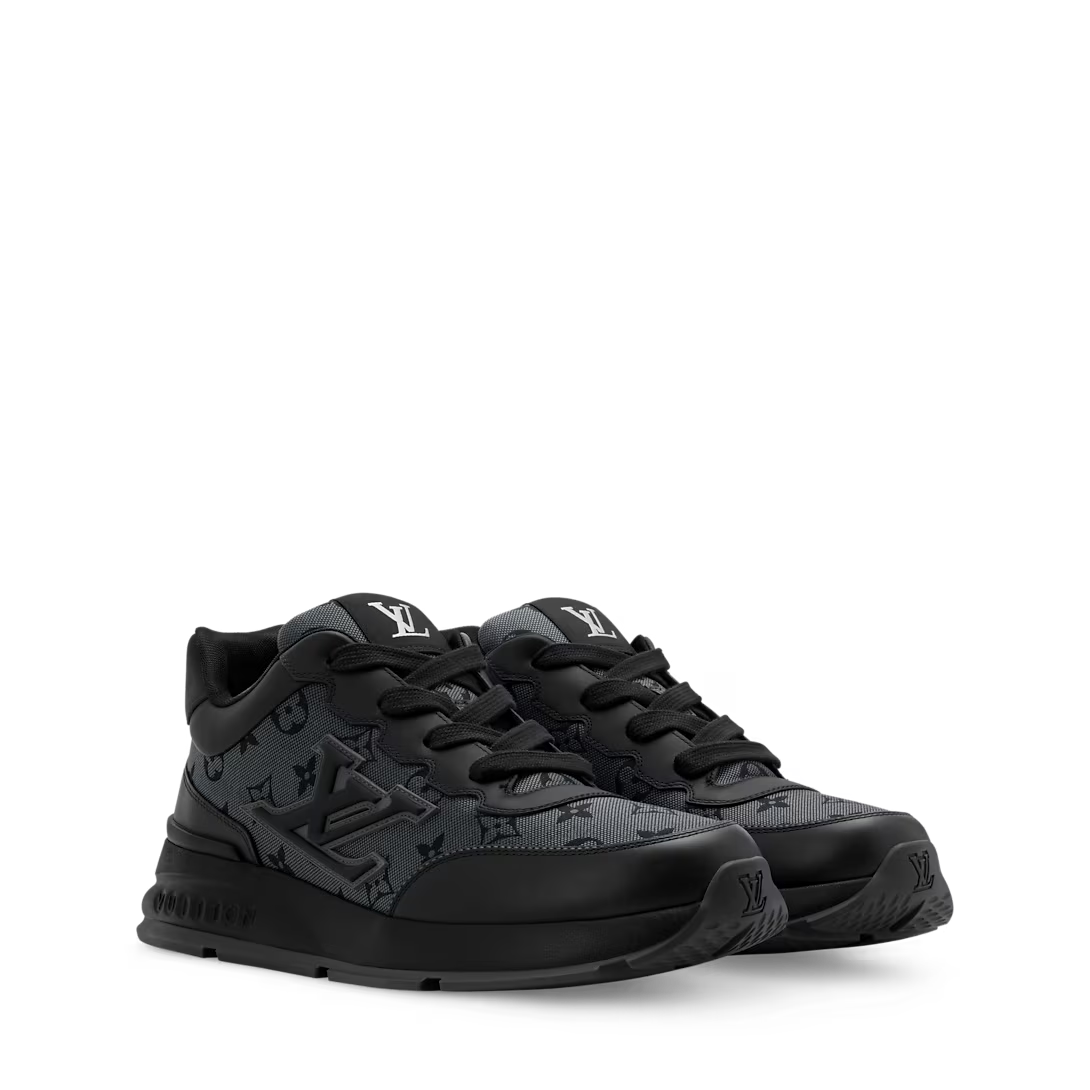 Men's Louis Vuitton Beverly Hills Black Sneakers