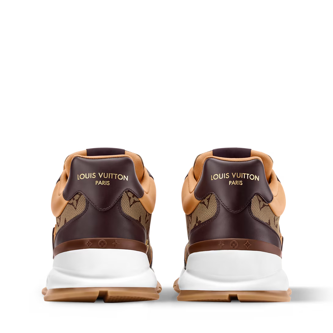 Men's Louis Vuitton Beverly Hills Brown Sneakers