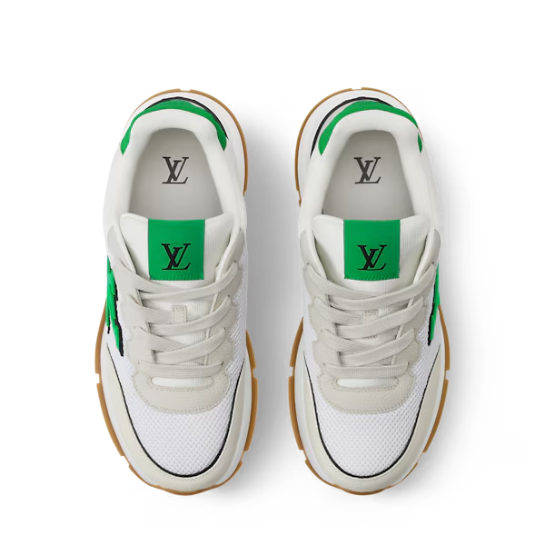 Men's Louis Vuitton Classic Green Sneakers