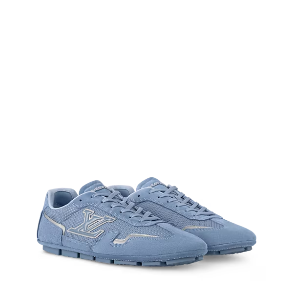 Men's Louis Vuitton Rally Blue Sneakers