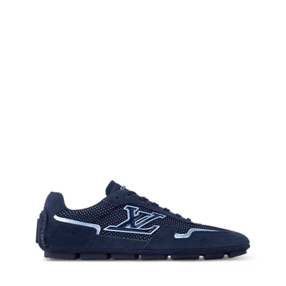 Men's Louis Vuitton Rally Marine Green Sneakers
