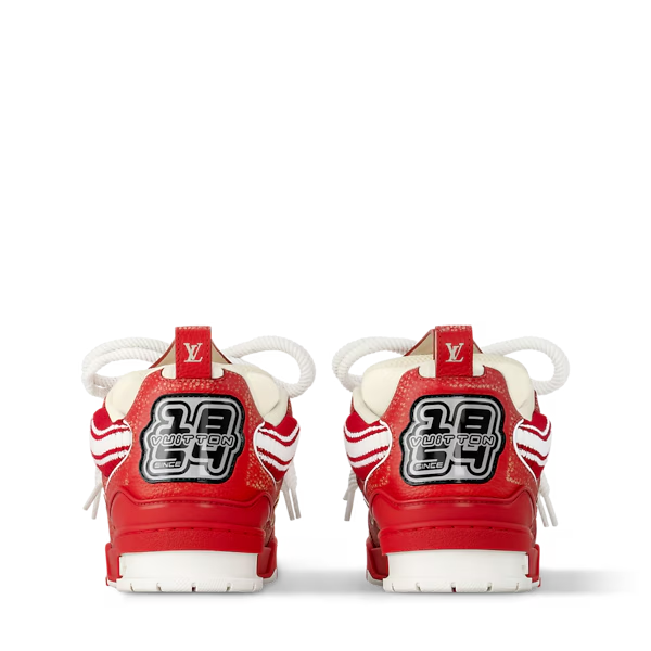 Men's Louis Vuitton Skate Red Sneakers