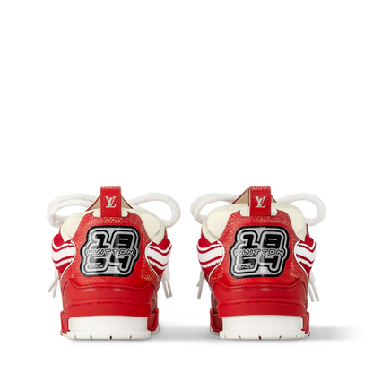 Men's Louis Vuitton Skate Red Sneakers
